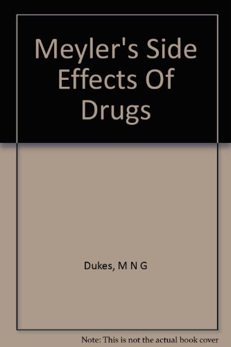 Imagen de archivo de Meyler's Side Effects Of Drugs: Ninth Edition a la venta por The Book Exchange
