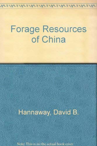 Imagen de archivo de Forage Resources of China a la venta por Anybook.com