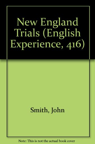 9789022104163: New England Trials (English Experience, 416)