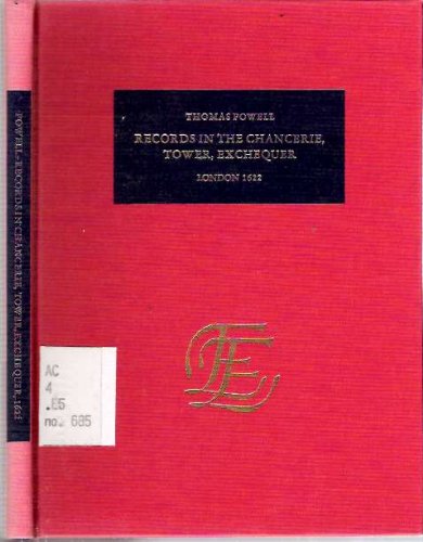 9789022106853: Direction for search of records remaining in the Chancerie, Tower, Exchequer (The English experience, its record in early printed books published in facsimile)
