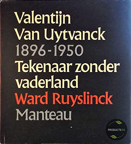 9789022305843: Valentijn van Uytvanck