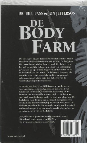 Stock image for De bodyfarm for sale by medimops