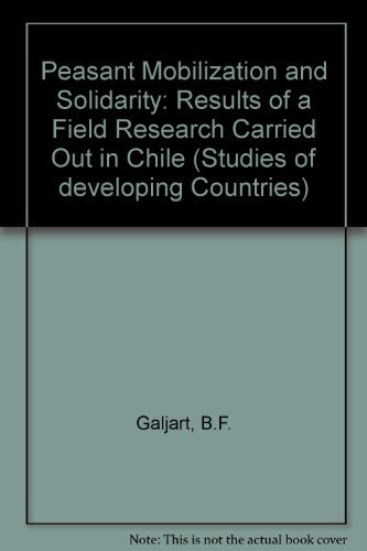 Beispielbild fr Peasant mobilization and solidarity (Studies of developing countries) zum Verkauf von Better World Books