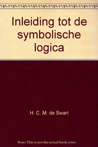 9789023214212: Inleiding tot de symbolische logica