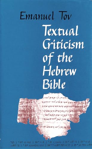 Beispielbild fr Textual Criticism of the Hebrew Bible zum Verkauf von RPTS Library Book Store