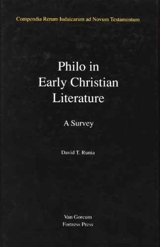 Imagen de archivo de Philo in Early Christian Literature (Compendia Rerum Iudaicarum Ad Novum Testamentum) a la venta por HPB-Emerald