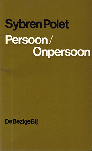 Beispielbild fr Persoon : onpersoon; Konkrete pozie; Geboorte-Stad; Lady Godiva op Scooter; Organon. zum Verkauf von Kloof Booksellers & Scientia Verlag