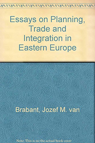 Stock image for Essays on Planning, Trade and Integration in Eastern Europe for sale by Basement Seller 101