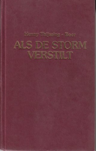 Stock image for ALS DE STORM VERSTILT for sale by medimops