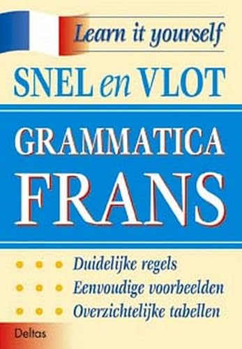 Stock image for Snel en vlot grammatica Frans (Learn it yourself) for sale by medimops