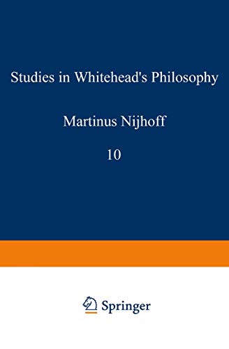 Beispielbild fr Studies in Whitehead?s Philosophy (Tulane Studies in Philosophy, 10) zum Verkauf von Lucky's Textbooks