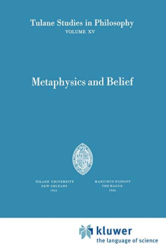 Imagen de archivo de Metaphysics and Belief a la venta por Ria Christie Collections