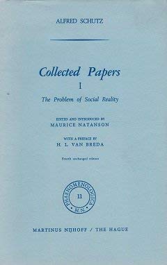 Beispielbild fr The Problem of Social Reality: Collected Papers I zum Verkauf von Better World Books