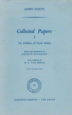 Imagen de archivo de The Problem of Social Reality: Collected Papers I a la venta por Better World Books