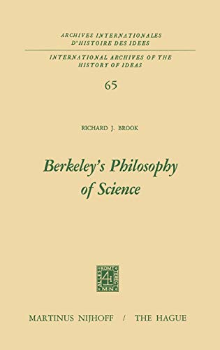 Stock image for Berkeley's Philosophy of Science. for sale by modernes antiquariat f. wiss. literatur