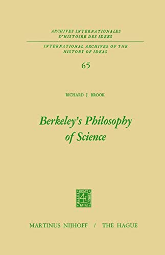 Stock image for Berkeley's Philosophy of Science. for sale by modernes antiquariat f. wiss. literatur