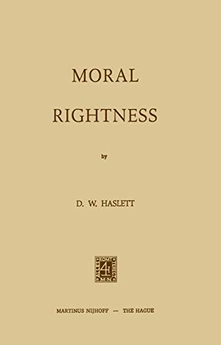 Stock image for Moral Rightness for sale by Lucky's Textbooks