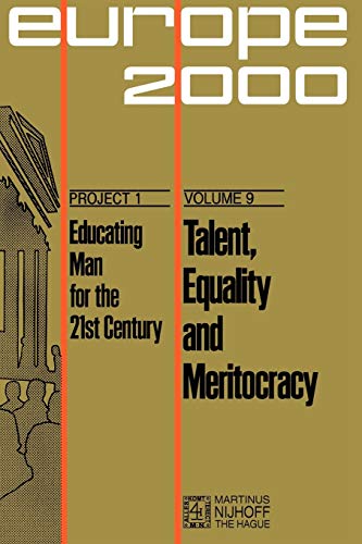 Imagen de archivo de Talent, Equality and Meritocracy a la venta por Better World Books