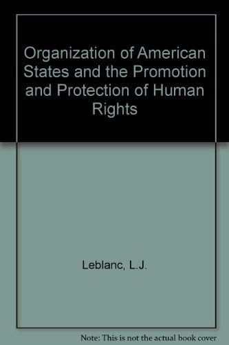 9789024719433: The OAS and the Promotion and Protection of Human Rights