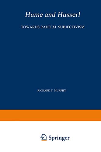 9789024721726: Hume and Husserl: Towards Radical Subjectivism: 79