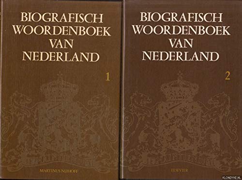 Beispielbild fr Biografisch Woordenboek van Nederland. Deel 1. zum Verkauf von Kloof Booksellers & Scientia Verlag