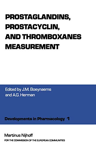 Imagen de archivo de Prostaglandins, Prostacyclin, and Thromboxanes Measurement. a la venta por Zubal-Books, Since 1961
