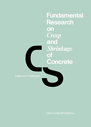 Stock image for Fundamental Research on Creep and Shrinkage of Concrete for sale by Phatpocket Limited