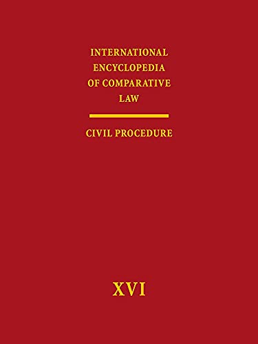 Beispielbild fr International Encyclopedia of Comparative Law. Volume XI (in 2 Parts): Torts. zum Verkauf von Antiquariat Logos