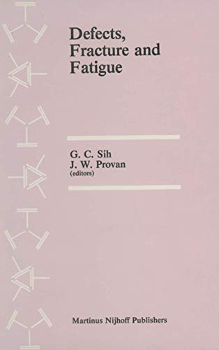 Beispielbild fr Defects, Fracture and Fatigue: Proceedings of the Second International Symposium, held at Mont Gabriel, Canada, May 30?June 5, 1982: International Conference Proceedings: 2nd zum Verkauf von medimops