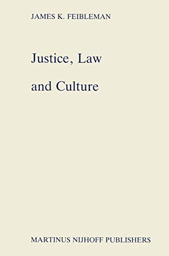 Stock image for Justice, Law and Culture for sale by Sequitur Books