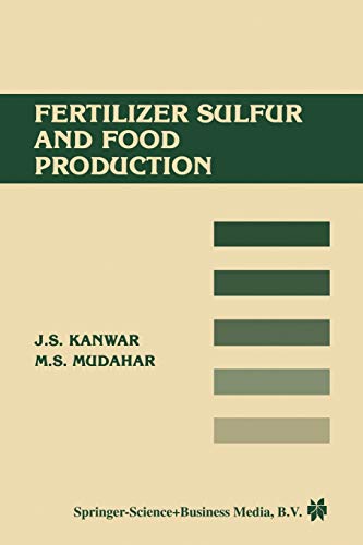 Beispielbild fr Fertilizer sulfur and food production zum Verkauf von Lucky's Textbooks