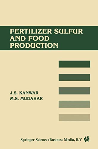 9789024732449: Fertilizer sulfur and food production