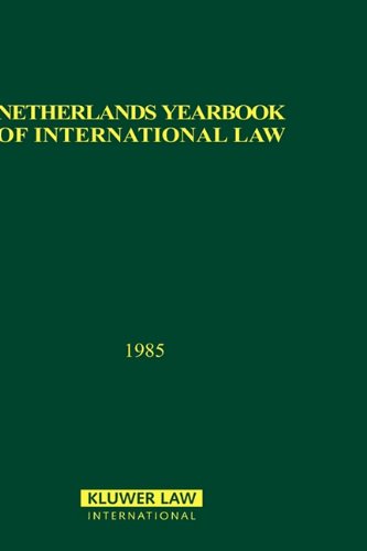 9789024733101: Netherlands Year Book of International Law