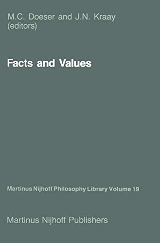 9789024733842: Facts and Values: Philosophical Reflections from Western and Non-Western Perspectives