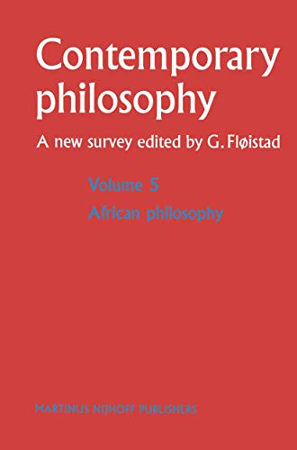 9789024734221: Contemporary Philosophy: A New Survey : African Philosophy: 5