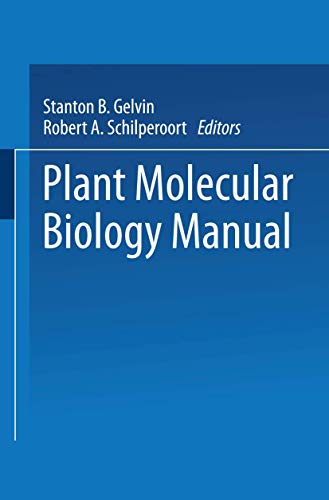 9789024736331: Plant Molecular Biology Manual