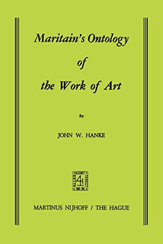 Stock image for Maritain's Ontology of the Work of Art for sale by Chiron Media