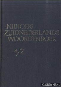 Beispielbild fr Zuid Nederlands woordenboek. zum Verkauf von Antiquariaat Schot