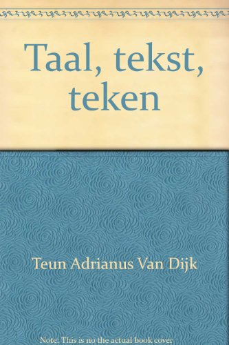 Stock image for Taal Tekst Teken for sale by Daedalus Books