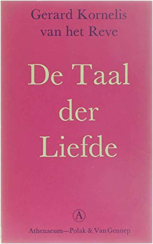 Stock image for DE TAAL DER LIEFDE for sale by Lilian Modlock