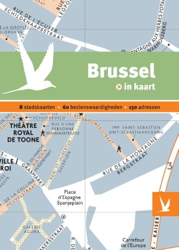 Beispielbild fr Brussel in kaart zum Verkauf von Buchpark