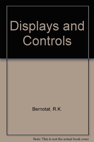 Beispielbild fr Displays and Controls zum Verkauf von Zubal-Books, Since 1961