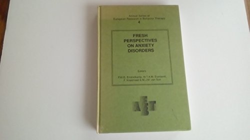 Beispielbild fr Fresh Perspectives On Anxiety (Annual Series of European Research in Behavior Therapy, 4) zum Verkauf von STUDIO-LIVRES