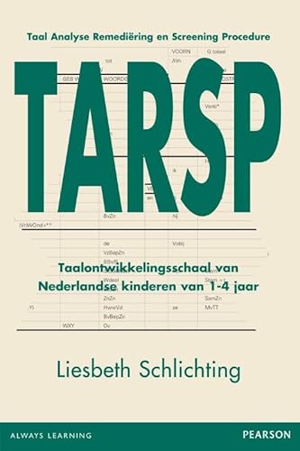 Stock image for TARSP: taal analyse remediering en screening procedure taalontwikkelingsschaal van Nederlandse kinderen van 1-4 jaar for sale by medimops