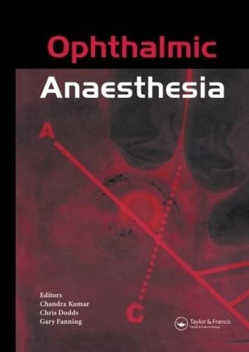 Stock image for Ophthalmic Anaesthesia for sale by Revaluation Books