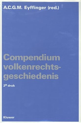 Beispielbild fr Compendium volkenrechtsgeschiedenis zum Verkauf von medimops