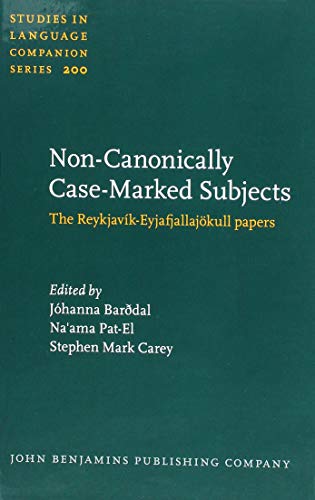 9789027201478: Non-Canonically Case-Marked Subjects (Studies in Language Companion Series)