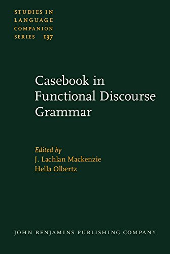 Imagen de archivo de Casebook in Functional Discourse Grammar a la venta por Revaluation Books