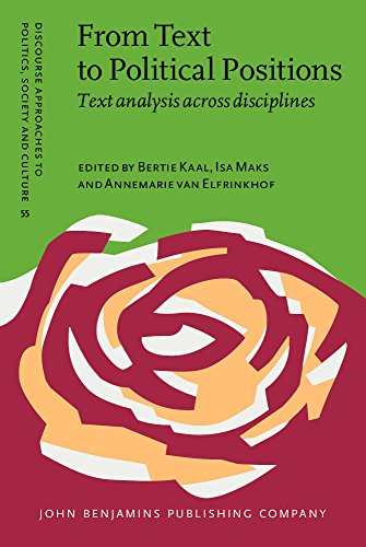 9789027206466: From Text to Political Positions: Text analysis across disciplines: 55 (Discourse Approaches to Politics, Society and Culture)