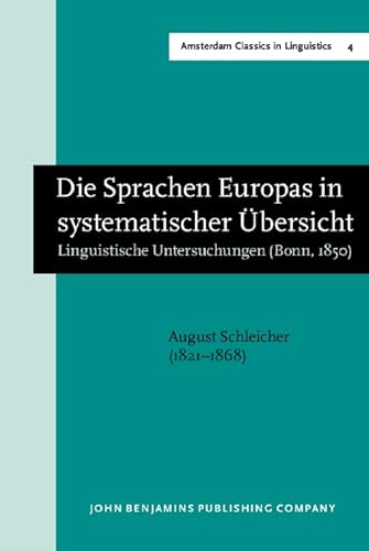 Beispielbild fr Die Sprachen Europas in Systematischer Ubersicht: Linguistische Untersuchungen zum Verkauf von Prior Books Ltd